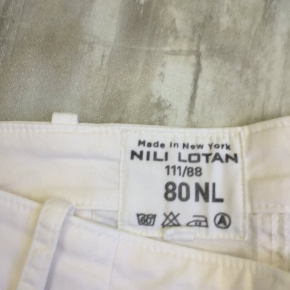 Nili Lotan 111/88 80nl Ivory Utility Jogger Pant 4 - Picture 5 of 9